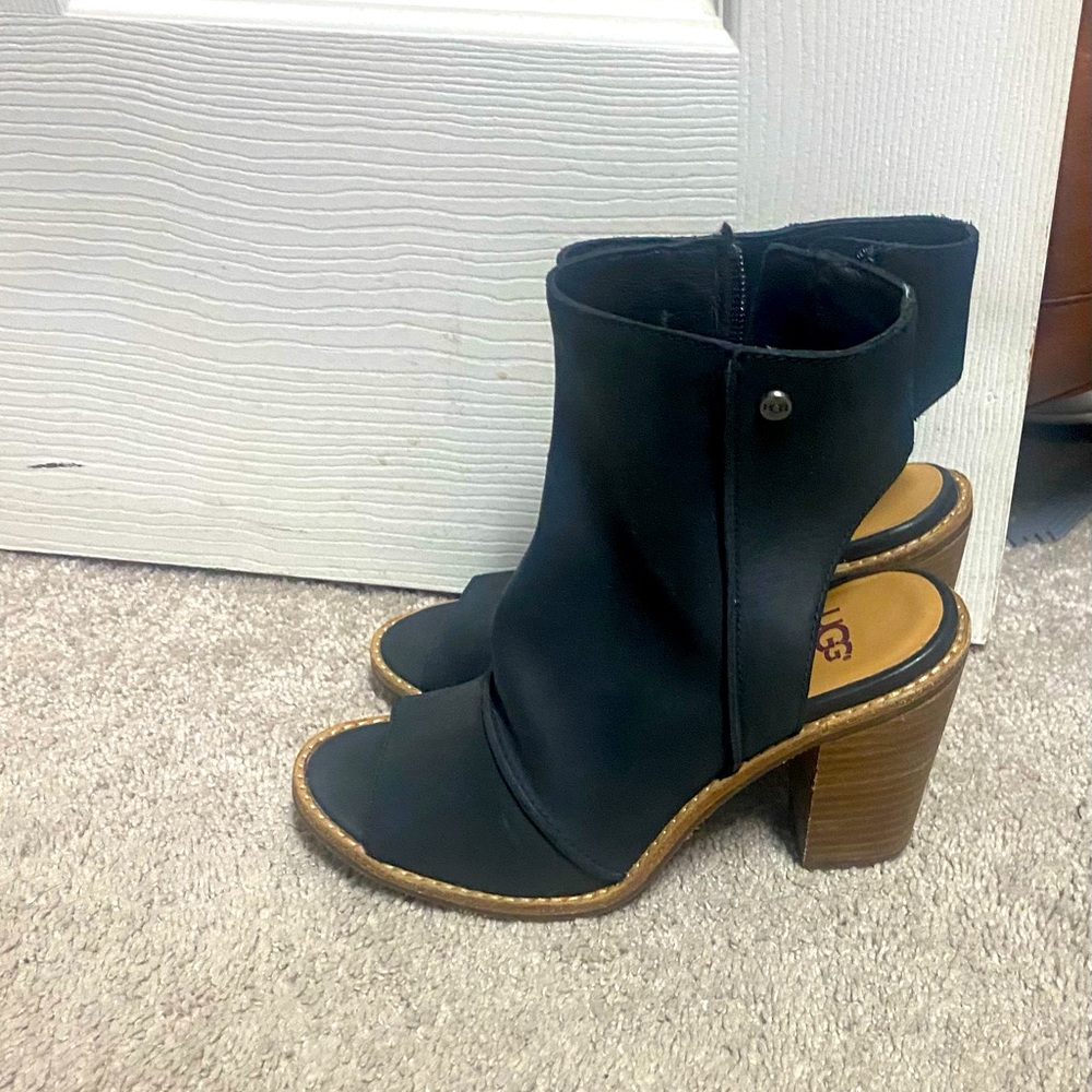 Ugh Open Toe Booties